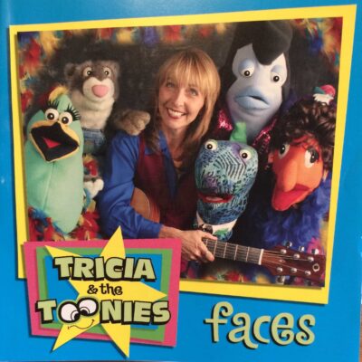 Tricia & The Toonies faces graphic